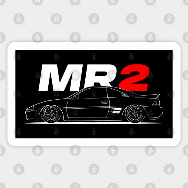 MR 2 JDM MK2 Sticker by GoldenTuners